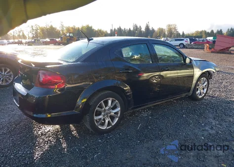 2013 Dodge Avenger R/T из США, поврежденный, VIN 1C3CDZBG9DN604871